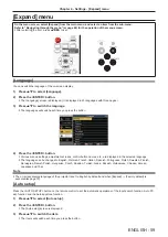 Предварительный просмотр 59 страницы Panasonic PT-TW350 Operating Instructions (Functional Manual)