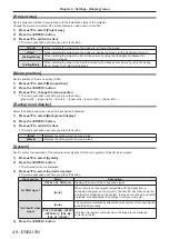 Предварительный просмотр 48 страницы Panasonic PT-TW350D Operating Instructions (Functional Manual)