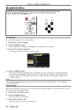 Предварительный просмотр 56 страницы Panasonic PT-TW350D Operating Instructions (Functional Manual)