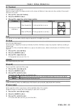 Предварительный просмотр 53 страницы Panasonic PT-TW371R Operating Instructions Manual