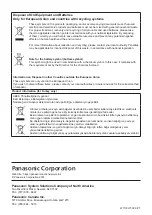 Предварительный просмотр 114 страницы Panasonic PT-TW371R Operating Instructions Manual