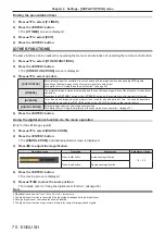 Preview for 70 page of Panasonic PT-TW381R Operating Instructions Manual