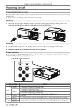 Preview for 34 page of Panasonic PT-TX340 Operating Instructions Manual