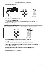 Preview for 35 page of Panasonic PT-TX340 Operating Instructions Manual