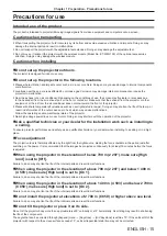 Preview for 15 page of Panasonic PT-TX430 Operating Instructions (Functional Manual)