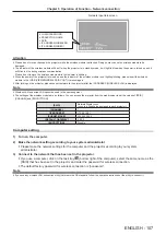 Preview for 107 page of Panasonic PT-VMZ50 Operating Instructions Manual