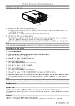 Preview for 127 page of Panasonic PT-VMZ50 Operating Instructions Manual