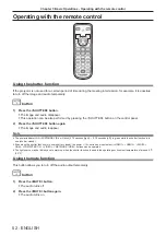 Preview for 52 page of Panasonic PT-VMZ60 Operating Instructions Manual