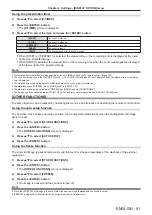 Preview for 81 page of Panasonic PT-VMZ60 Operating Instructions Manual