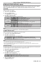 Preview for 83 page of Panasonic PT-VMZ60 Operating Instructions Manual