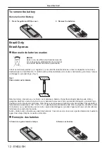 Preview for 12 page of Panasonic PT-VMZ71 Operating Instructions Manual