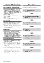 Preview for 14 page of Panasonic PT-VMZ71 Operating Instructions Manual