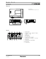 Preview for 4 page of Panasonic PT-VW330 Specification Sheet