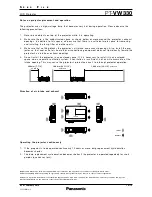 Предварительный просмотр 12 страницы Panasonic PT-VW330 Specification Sheet