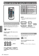 Предварительный просмотр 32 страницы Panasonic PT-VW330U Operating Instructions Manual