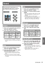 Предварительный просмотр 51 страницы Panasonic PT-VW330U Operating Instructions Manual