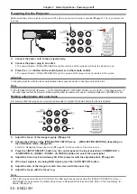 Предварительный просмотр 36 страницы Panasonic PT-VW340za Operating Instructions Manual