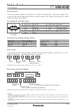 Preview for 10 page of Panasonic PT-VW345NZ Specifications