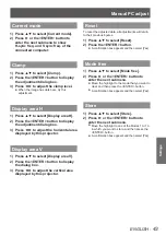 Preview for 43 page of Panasonic PT-VW430EA Operating Instructions Manual