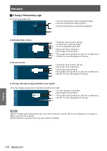 Preview for 74 page of Panasonic PT-VW430EA Operating Instructions Manual