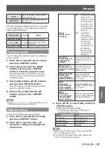 Preview for 61 page of Panasonic PT-VW431DE Operating Instructions Manual