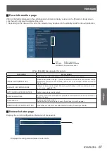 Preview for 67 page of Panasonic PT-VW431DE Operating Instructions Manual