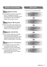 Preview for 7 page of Panasonic PT-VW431DEA Operating Instructions Manual