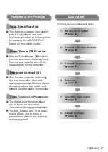 Preview for 9 page of Panasonic PT-VW431DU Operating Instructions Manual