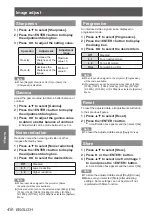 Preview for 48 page of Panasonic PT-VW431DU Operating Instructions Manual