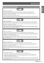 Preview for 9 page of Panasonic PT-VW435NEA Operating Instructions Manual