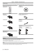 Preview for 22 page of Panasonic PT-VW535N Operating Instructions Manual