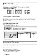 Preview for 88 page of Panasonic PT-VW535N Operating Instructions Manual