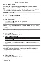 Preview for 70 page of Panasonic PT-VW545N Operating Instructions Manual