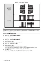 Preview for 72 page of Panasonic PT-VW545N Operating Instructions Manual