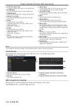 Preview for 124 page of Panasonic PT-VW545N Operating Instructions Manual