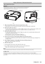 Preview for 155 page of Panasonic PT-VW545N Operating Instructions Manual