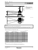 Preview for 6 page of Panasonic PT-VX400NT Specifications