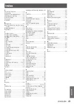 Предварительный просмотр 85 страницы Panasonic PT-VX400NTEA Operating Instructions (Functional Manual)