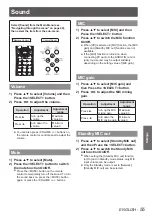 Preview for 55 page of Panasonic PT-VX400NTU Operating Instructions Manual