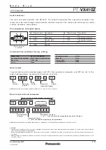 Preview for 9 page of Panasonic PT-VX410Z Specifications