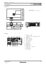 Preview for 5 page of Panasonic PT-VX415NZ Manual