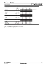 Preview for 9 page of Panasonic PT-VX415NZ Manual