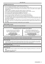 Preview for 5 page of Panasonic PT-VX425N Operating Instructions Manual