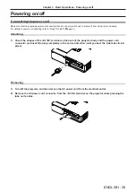 Предварительный просмотр 35 страницы Panasonic PT-VX42Z Operating Instructions Manual