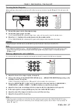 Предварительный просмотр 37 страницы Panasonic PT-VX42Z Operating Instructions Manual