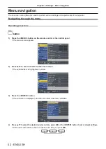 Preview for 52 page of Panasonic PT-VX430 Operating Instructions Manual