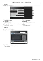 Preview for 113 page of Panasonic PT-VX430 Operating Instructions Manual