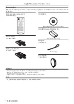 Предварительный просмотр 18 страницы Panasonic PT-VX431K Operating Instructions Manual