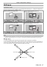 Предварительный просмотр 27 страницы Panasonic PT-VX431K Operating Instructions Manual