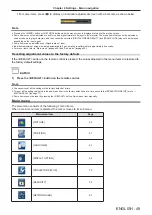 Предварительный просмотр 49 страницы Panasonic PT-VX431K Operating Instructions Manual